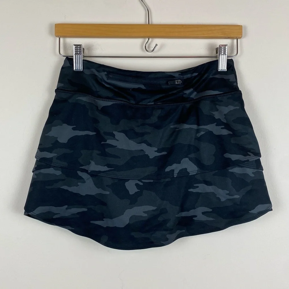 Athleta Girl Swing Skort Camo Lux - Picture 2 of 9